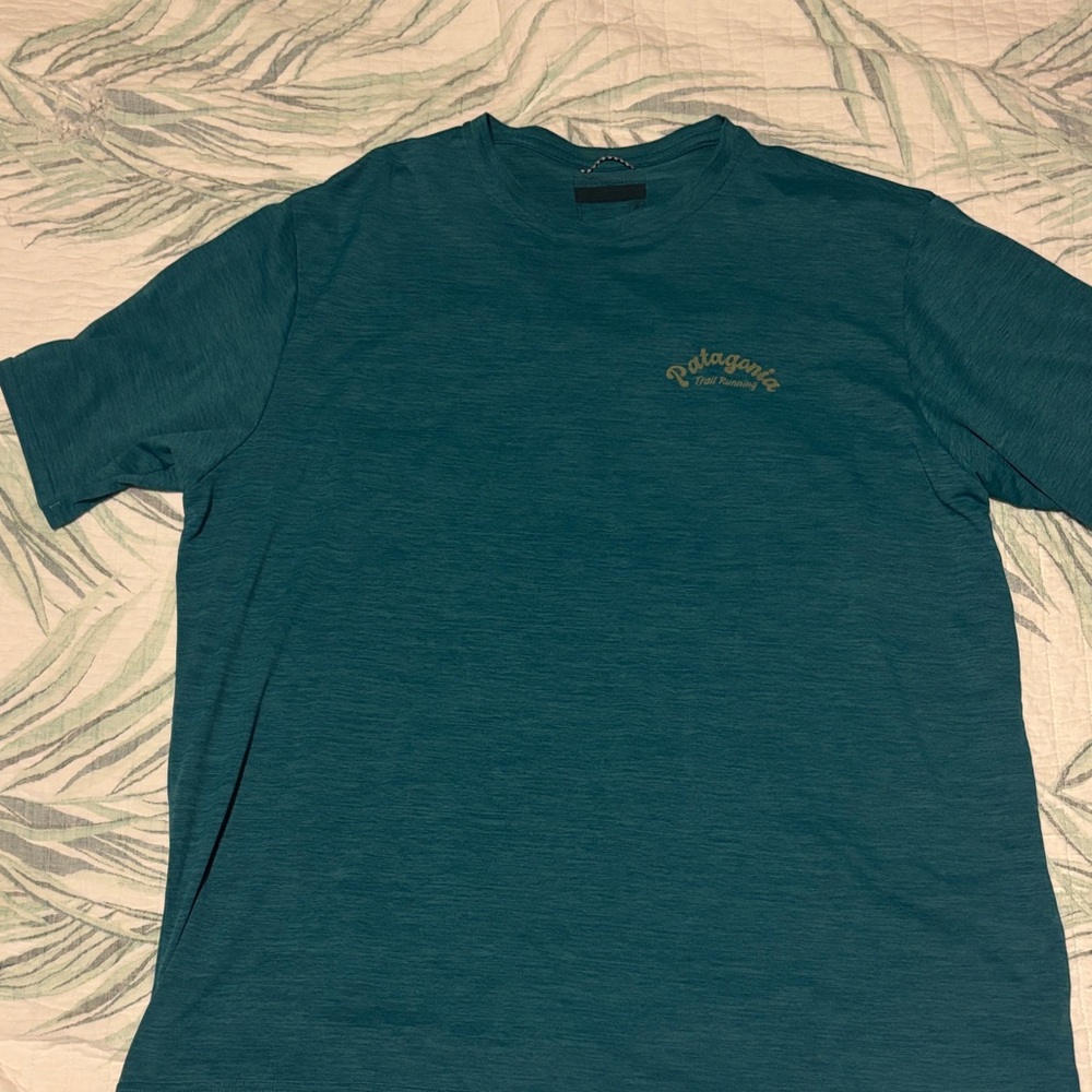 Patagonia Men's Deep Teal Short Sleeve Tee